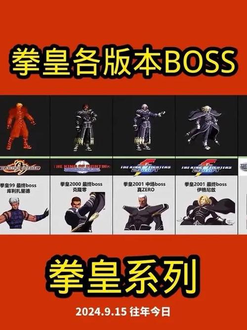 拳皇boss人物大全名字