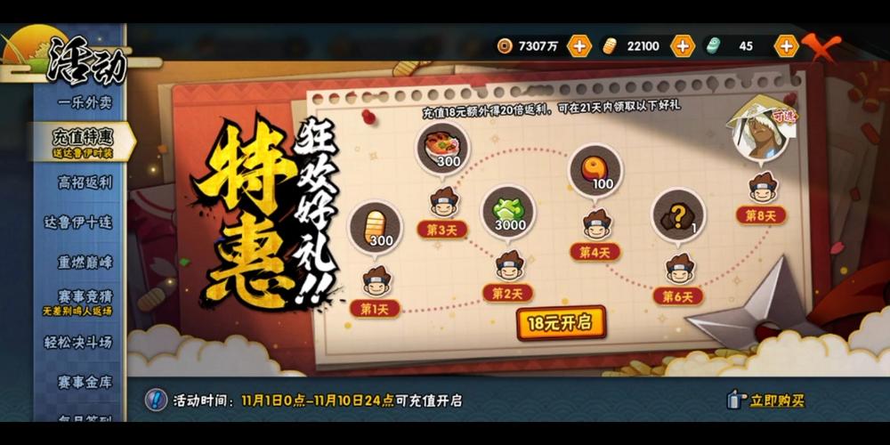 火影充值点卷可以加V吗