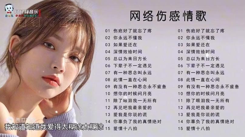 网络情歌伤感歌曲大全图标