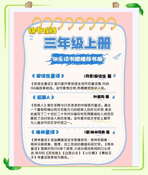 三年级阅读书推荐书目缩略图