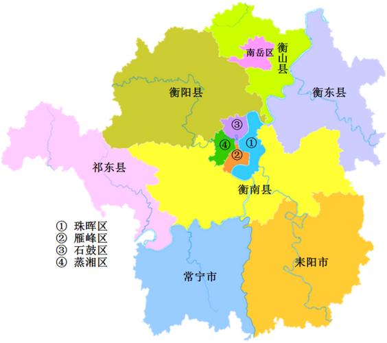 衡阳市地图高清版大图