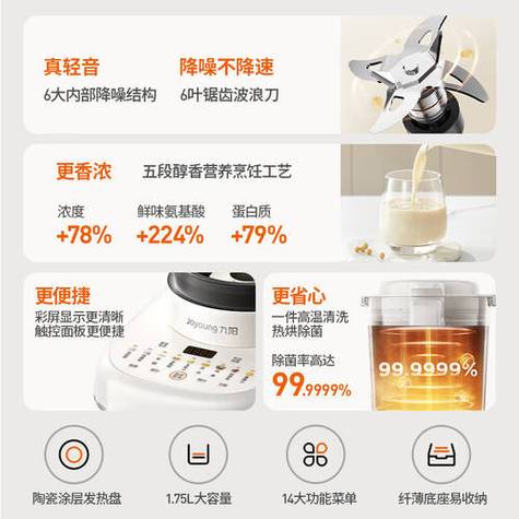 九阳破壁机价格表缩略图