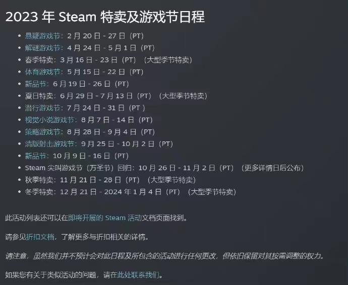 steam每周三都打折吗