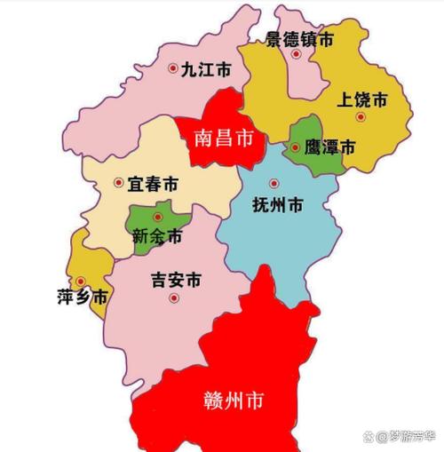赣州地区地图全图缩略图