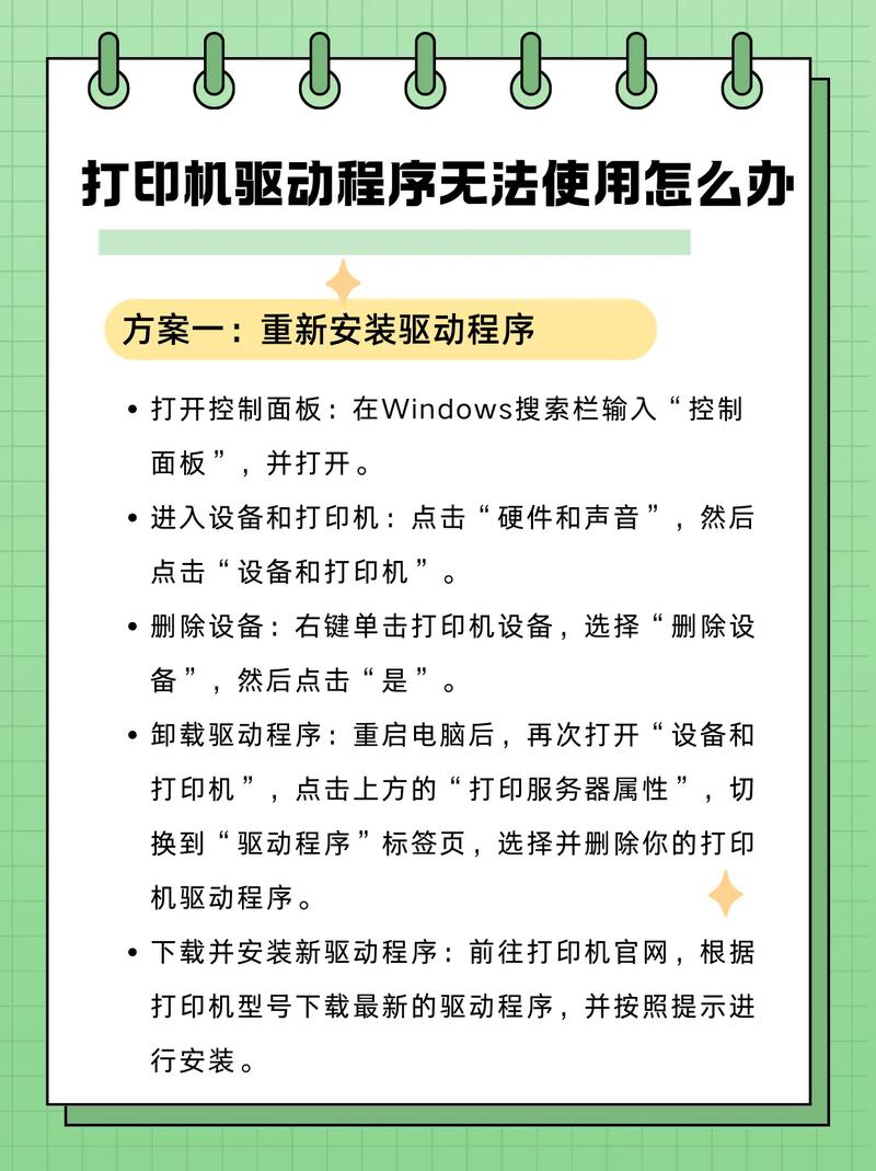 打印机驱动程序无法使用缩略图
