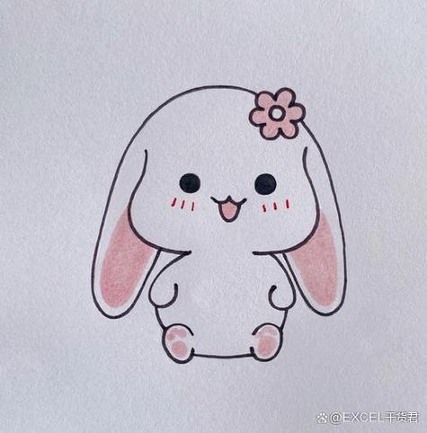 兔子怎么画简单又漂亮游戏截图