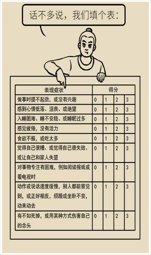 抑郁症自测免费入口游戏截图
