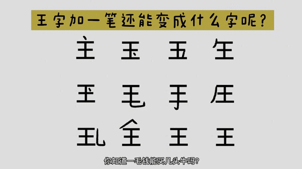 字加一笔是什么字游戏