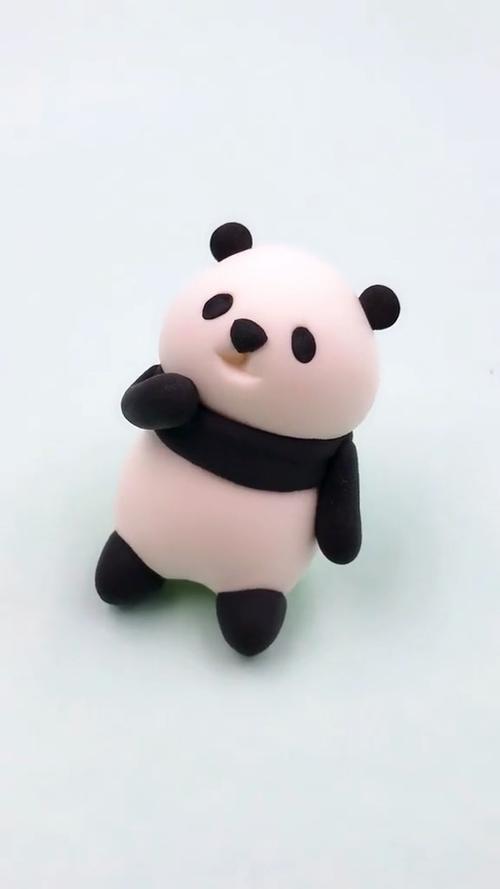 小熊猫做粘土手工图游戏截图