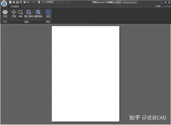 打印预览有一张空白页缩略图