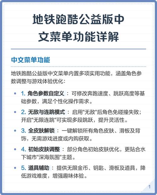 地铁跑酷菜单版中文缩略图