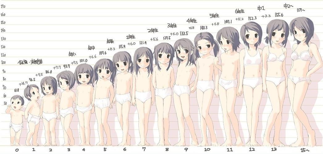青春期女孩发育的特征顺序缩略图