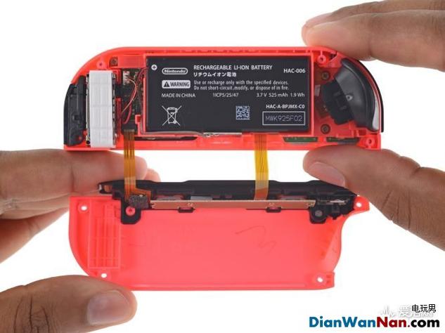 switch侧面手柄怎么取下来