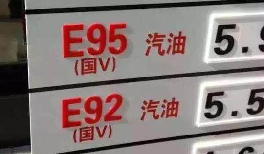 92和95汽油今日油价图标