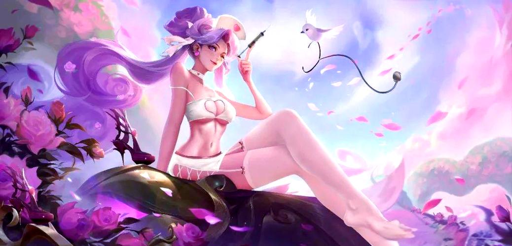 王者荣耀女英雄图片无小爱心缩略图