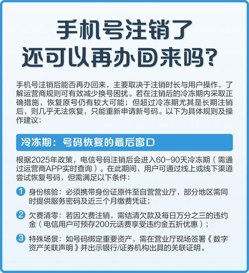 注销手机号以后还能办回来吗游戏截图