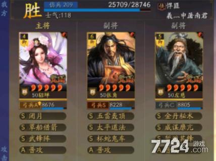 三国志战略版战法排名缩略图