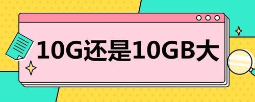 10G大还是10GB大缩略图