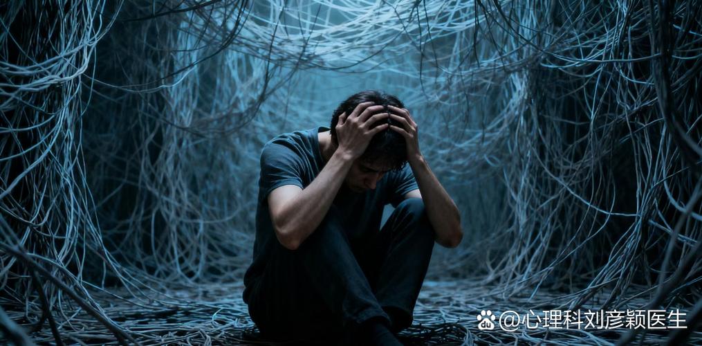 忧郁症图标