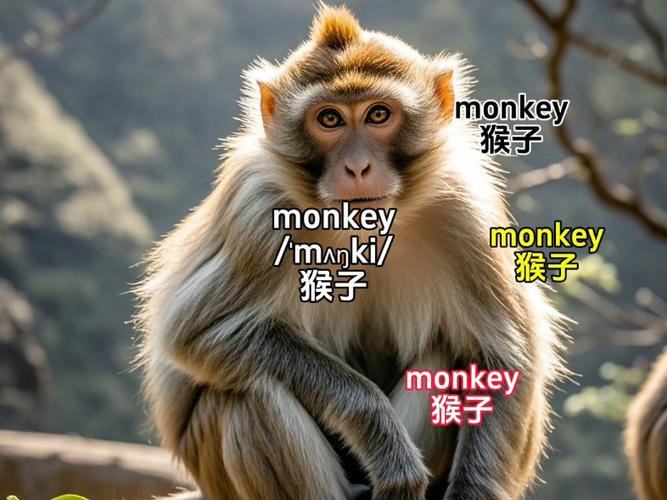 猴子英语两种叫法