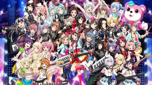 bangdream全人物图鉴
