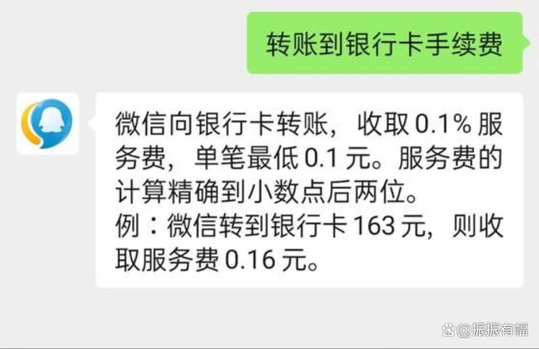 微信转卡上要手续费吗缩略图