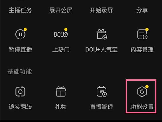 直播画面镜像怎么设置