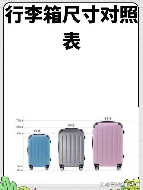 24寸26寸28寸行李箱尺寸图标