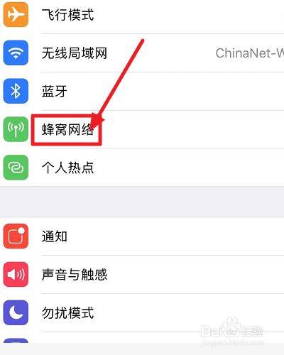 苹果手机蜂窝数据错误缩略图
