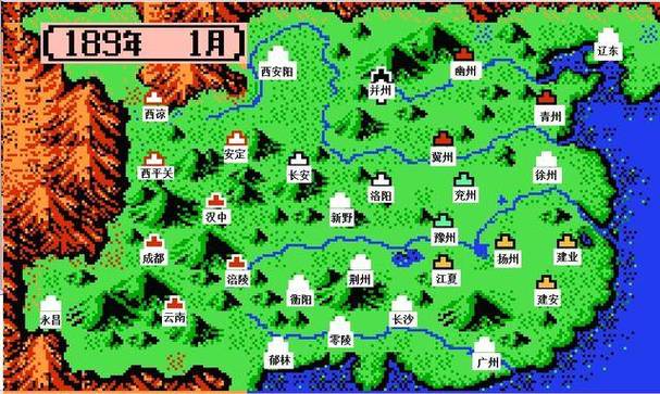 霸王大陆地图城池详细介绍缩略图