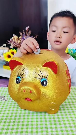 存钱罐的打开方式