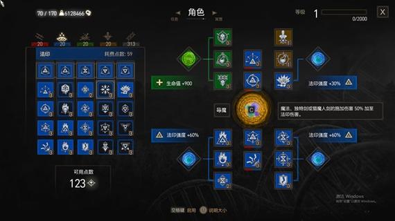 巫师3狮鹫流派中期加点