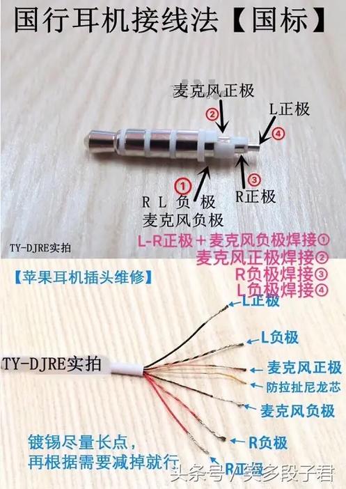 耳机插头接线图解缩略图