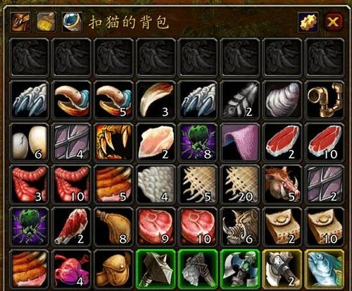 魔兽背包整合插件游戏截图