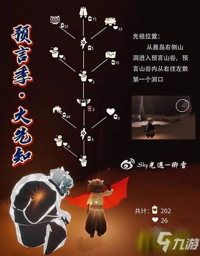光遇2026武士裤先祖在哪