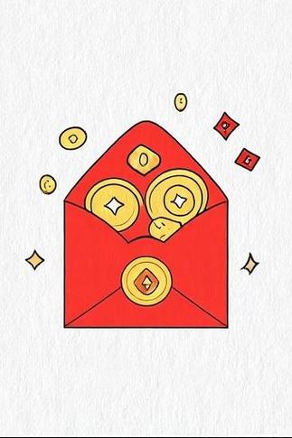 发红包幽默图片图标