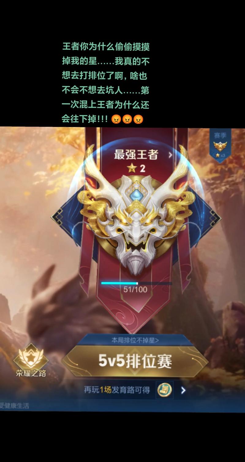王者荣耀不玩会掉段位吗图标