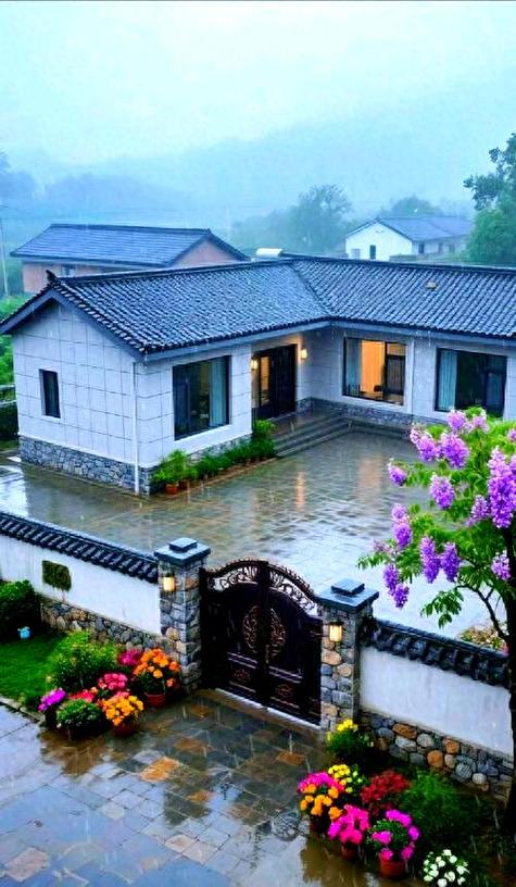 100张最美农村小院图标