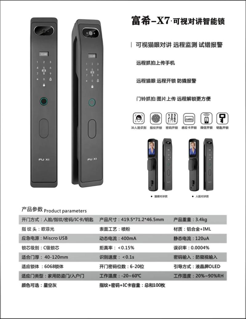 富希智能锁使用教程缩略图