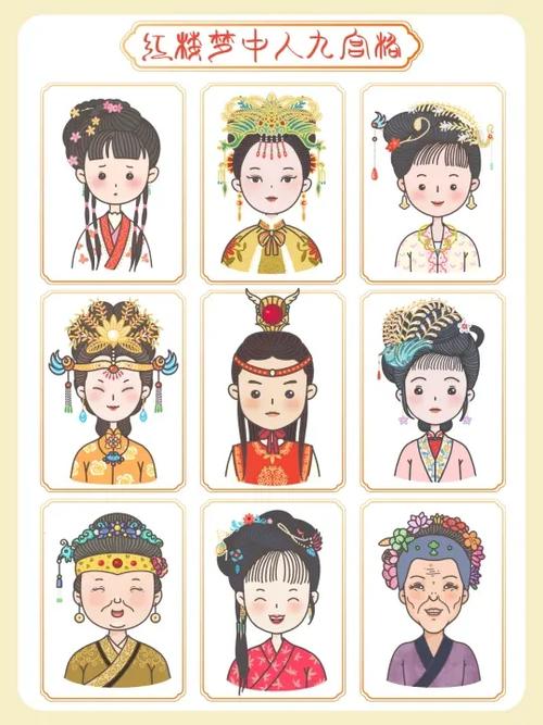 历史九宫格小漫画图标