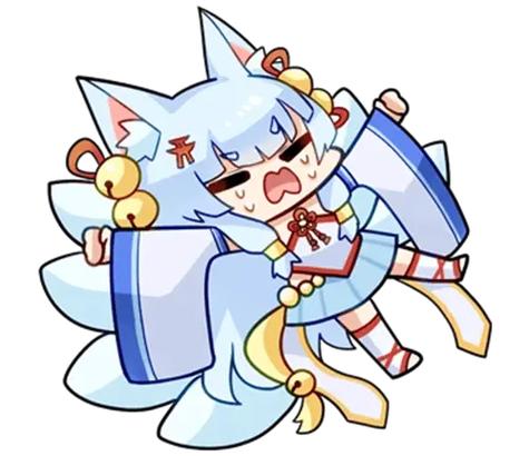 狐耳少女表情包缩略图