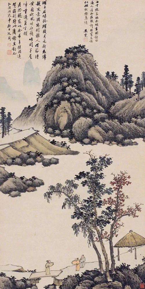 沈周山水画全集高清大图