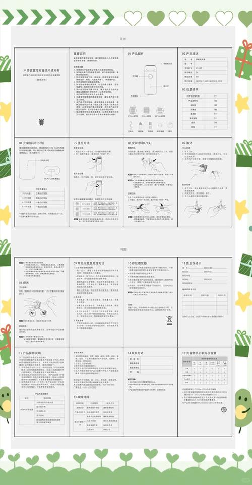 使用说明书图标