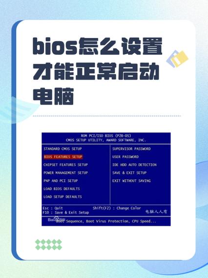 如何进入电脑bios设置高级启动项图标