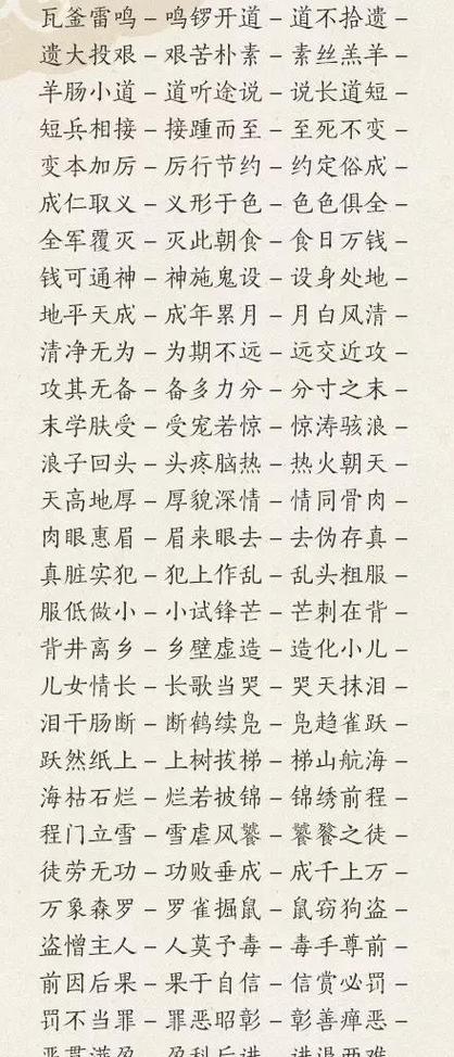 提成语接龙开头的成语图标