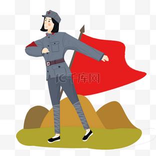 女杂兵不敌被女战士全部击杀