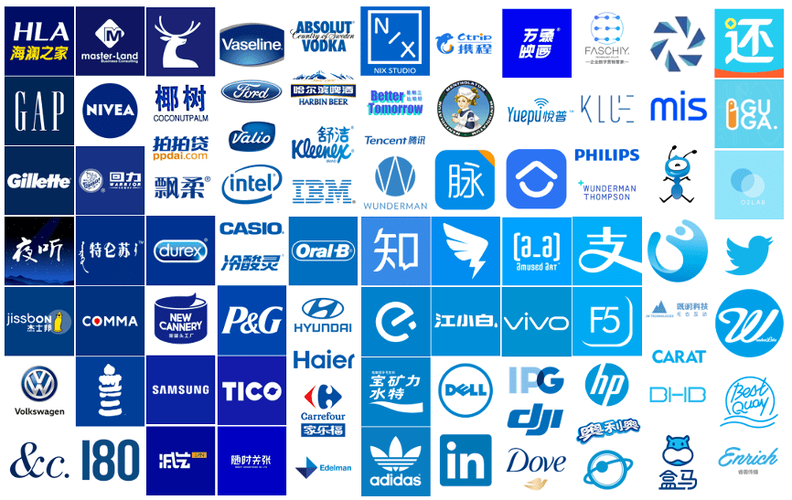 蓝色logo品牌缩略图