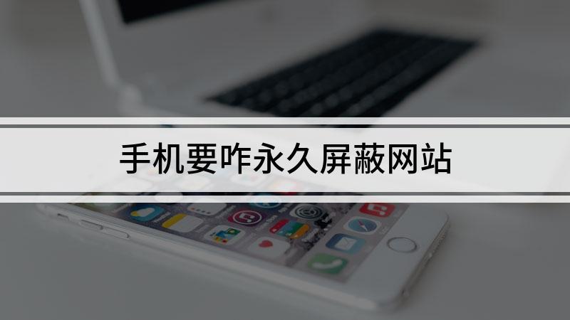 手机怎么把网址永久屏蔽