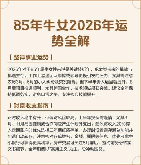 属牛人2021本命年运势