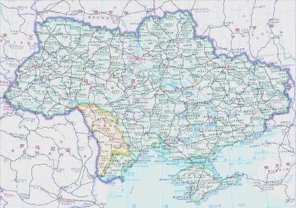 乌克兰地图中文版全图游戏截图